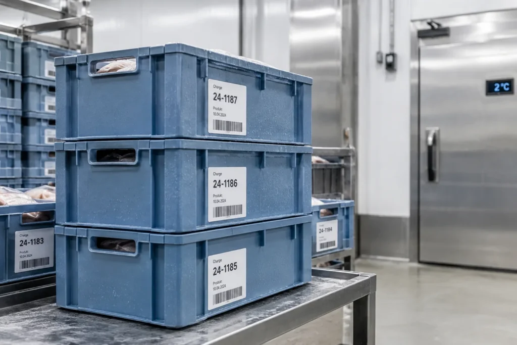 Rückverfolgbarkeit in der Produktion prüfen